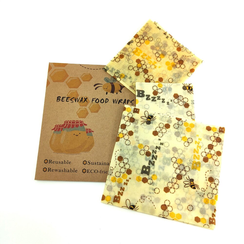 Reusable Organic Beeswax Food Wraps