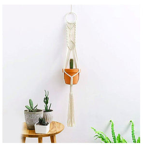 Macrame Flower Pot Plant Hangers