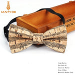 Load image into Gallery viewer, Cork-Wood Fashion Bow Ties
