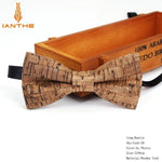 Load image into Gallery viewer, Cork-Wood Fashion Bow Ties
