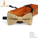 Load image into Gallery viewer, Cork-Wood Fashion Bow Ties
