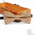 Load image into Gallery viewer, Cork-Wood Fashion Bow Ties
