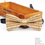 Load image into Gallery viewer, Cork-Wood Fashion Bow Ties
