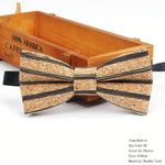 Load image into Gallery viewer, Cork-Wood Fashion Bow Ties
