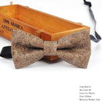 Load image into Gallery viewer, Cork-Wood Fashion Bow Ties
