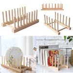 Load image into Gallery viewer, Eco-Friendly Bamboo Dish Racks
