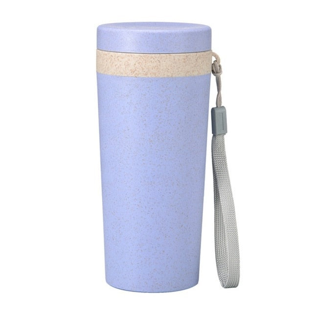 Eco-Friendly Wheat Straw Bottles and Cups