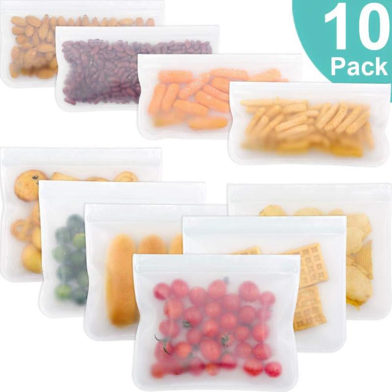 Vacuum Seal Bags Reusable Bags for Food Storage Set Ziplock
