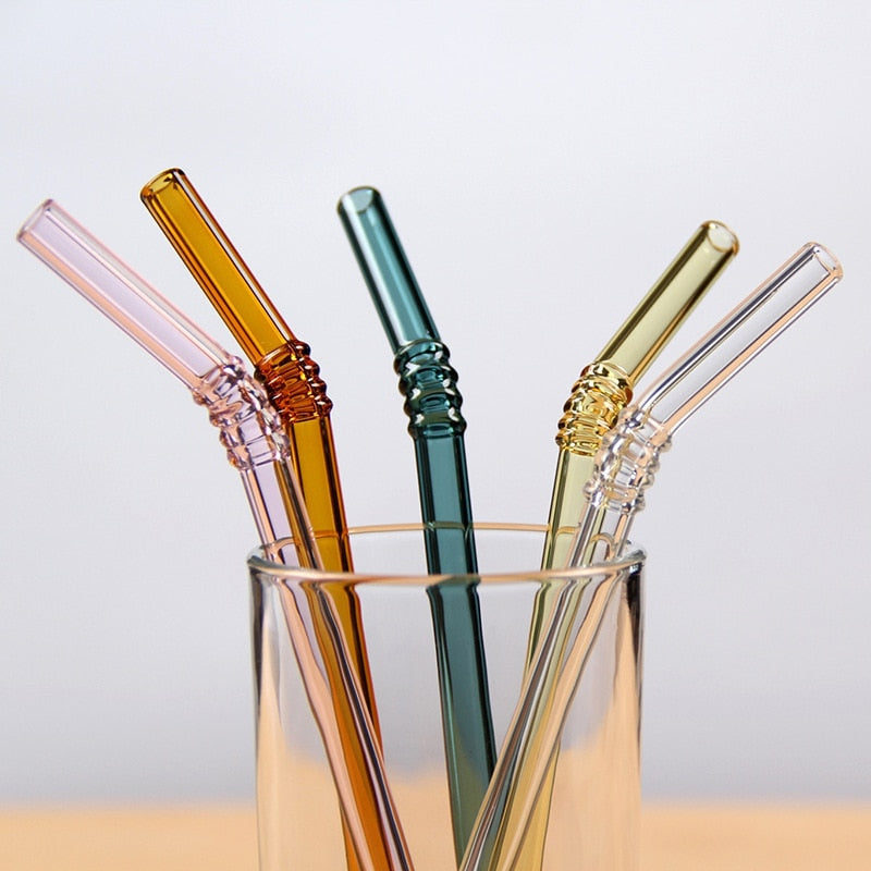 Glass Straws Made in USA, Eco Friendly and Reusable
